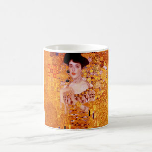 Portret van Vrouw schilderij door Gustav Klimt Koffiemok
