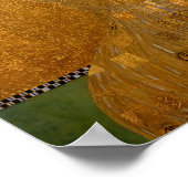 Portret van Vrouw schilderij door Gustav Klimt Poster (Hoek)