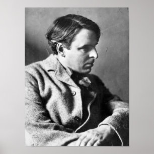 Portret van W.B. Yeats Poster