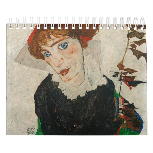 Portret van Wally door Egon Schiele Kalender (Hoes)