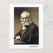 Portret van Walt Whitman (1869) Briefkaart (Voorkant)