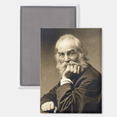 Portret van Walt Whitman (1869) Magneet (Voorkant / Achterkant)