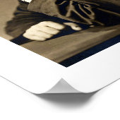 Portret van Walt Whitman (1869) Poster (Hoek)