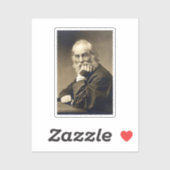 Portret van Walt Whitman (1869) Sticker (Vel)