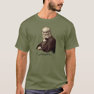 Portret van Walt Whitman T-shirt