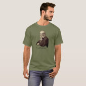 Portret van Walt Whitman T-shirt (Voorkant volledig)