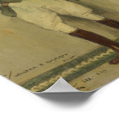 Portret van Walter B. Harris | Sir John Lavery Poster (Hoek)