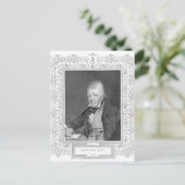 Portret van Walter Scott Briefkaart (Staand voorkant)