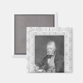 Portret van Walter Scott Magneet (Voorkant / Achterkant)