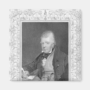 Portret van Walter Scott Magneet