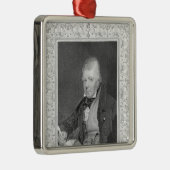 Portret van Walter Scott Metalen Ornament (Rechts)