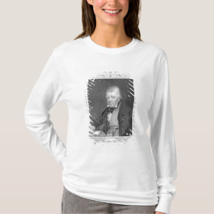 Portret van Walter Scott T-shirt