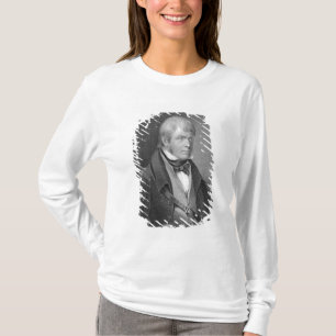 Portret van Walter Scott T-shirt