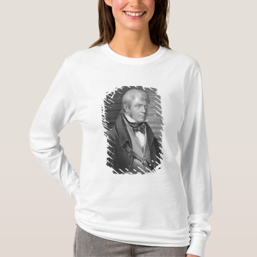 Portret van Walter Scott T-shirt (Voorkant)