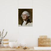 Portret van Washington Poster (Keuken)