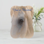 Portret van White Horse Kaart (Staand voorkant)