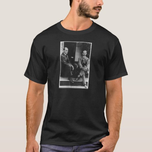 Portret van Wilbur Wright en Orville Wright T-shirt (Voorkant)