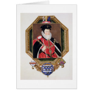 Portret van William Cecil (1520-98) 1st Baron Burg