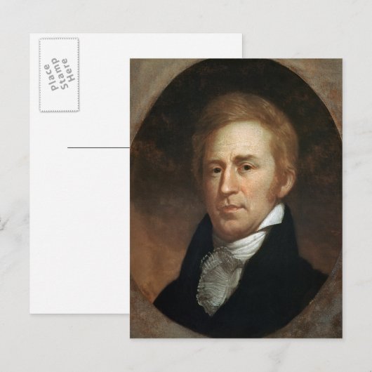 Portret van William Clark, c.1807 Briefkaart (Voorkant / Achterkant)