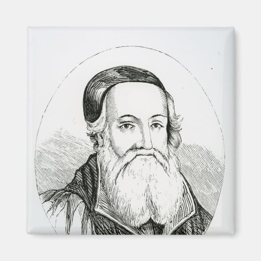Portret van William Grindal Magneet (Voorkant)