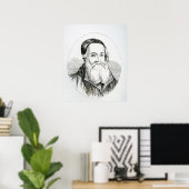 Portret van William Grindal Poster (Thuiskantoor)