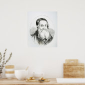 Portret van William Grindal Poster (Keuken)