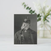 Portret van William I King of Prussia Briefkaart (Staand voorkant)