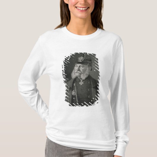Portret van William I King of Prussia T-shirt (Voorkant)