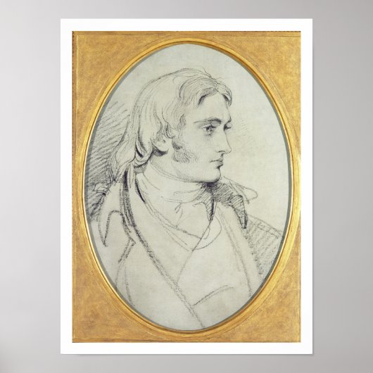 Portret van William Lock II (1767-1847) van Norbur Poster (Voorkant)