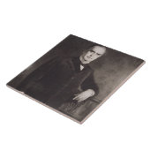 Portret van William McKinley (litho) Tegeltje (Zijkant)