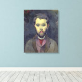 Portret van William Molard (1862-1936), Zweeds (o Canvas Afdruk (Insitu (Houten vloer))