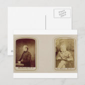 Portret van William Mulready (1786-1863) van Cunda Briefkaart (Voorkant / Achterkant)