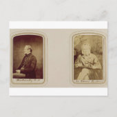 Portret van William Mulready (1786-1863) van Cunda Briefkaart (Voorkant)