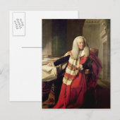 Portret van William Murray Briefkaart (Voorkant / Achterkant)