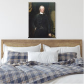 Portret van William Pitt de Younger Canvas Afdruk (Insitu (Slaapkamer))