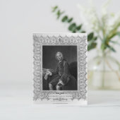 Portret van William Pitt, eerste graaf van Chatham Briefkaart (Staand voorkant)