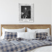 Portret van William Pitt, eerste graaf van Chatham Canvas Afdruk (Insitu (Slaapkamer))