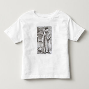 Portret van William Postel (1510-81) van zijn 'De' Kinder Shirts