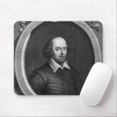 Portret van William Shakespeare 1719 Muismat (Met muis)