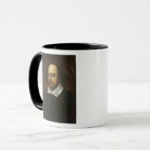 Portret van William Shakespeare c.1610 Mok (Voorkant links)