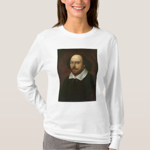 Portret van William Shakespeare c.1610 T-shirt