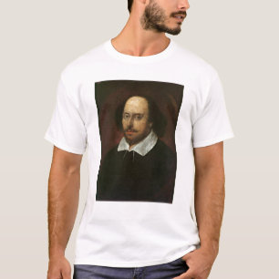 Portret van William Shakespeare c.1610 T-shirt