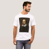 Portret van William Shakespeare c.1610 T-shirt (Voorkant volledig)