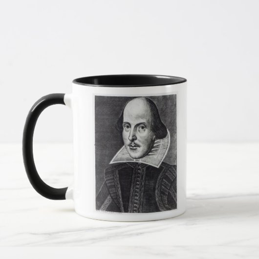 Portret van William Shakespeare Mok (Links)