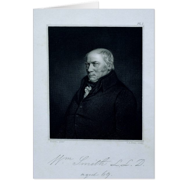 Portret van William Smith (Voorkant)