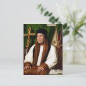 Portret van William Warham Briefkaart (Staand voorkant)