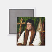 Portret van William Warham Magneet (Voorkant / Achterkant)