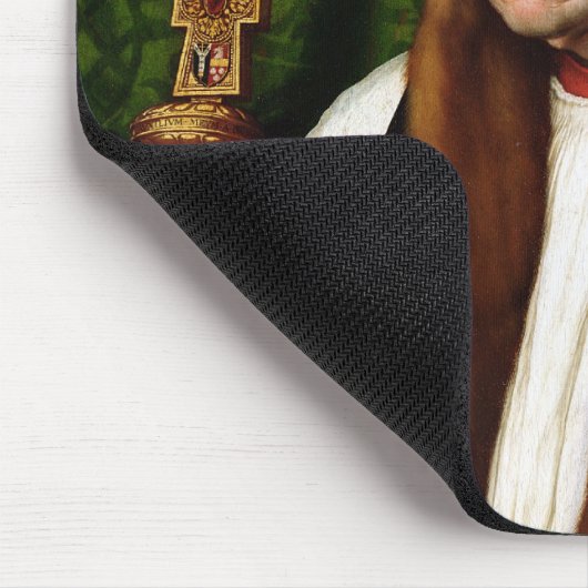 Portret van William Warham Muismat (Hoek)