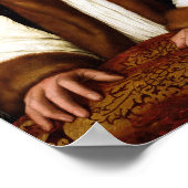 Portret van William Warham Poster (Hoek)