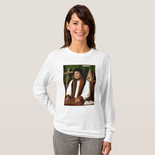 Portret van William Warham T-shirt (Voorkant volledig)